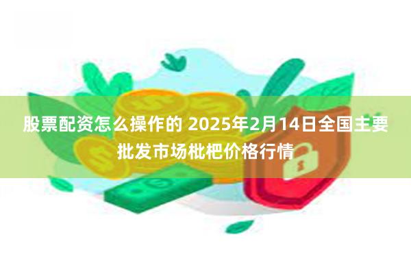 股票配资怎么操作的 2025年2月14日全国主要批发市场枇杷价格行情